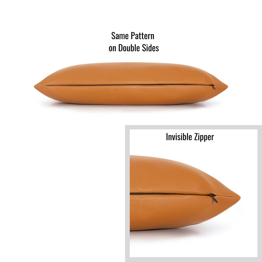 brown throw pillows