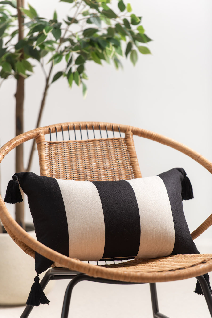 black pillow covers