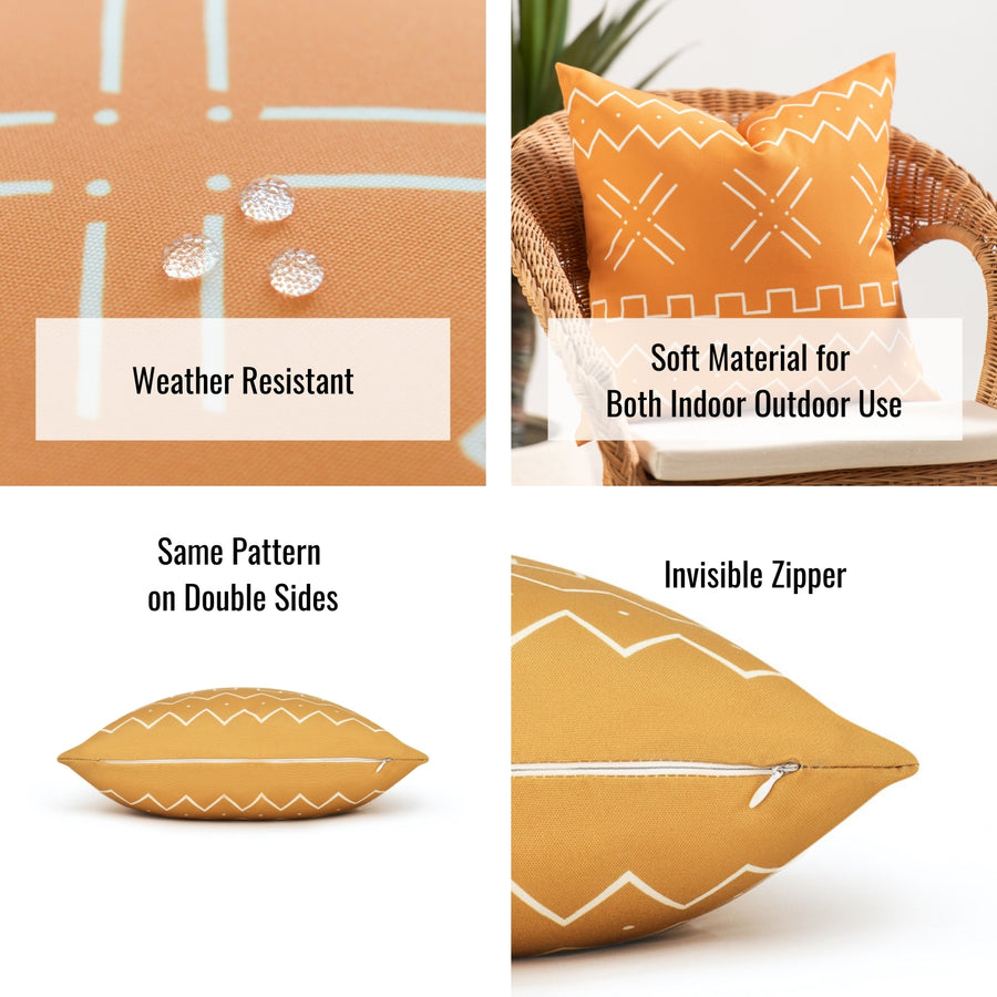 mustard yellow pillows