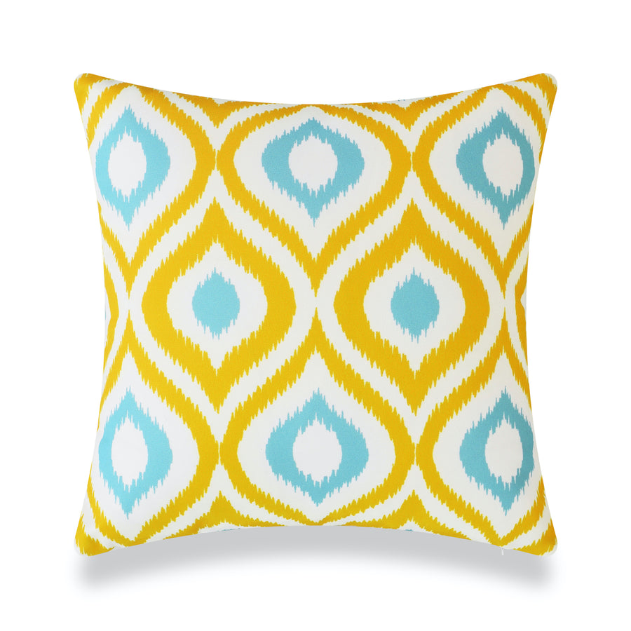yellow accent pillows