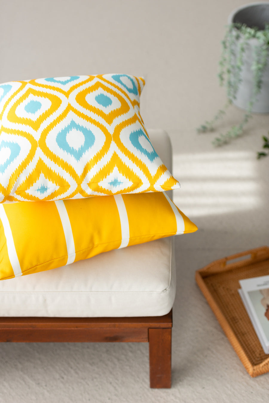yellow pillow