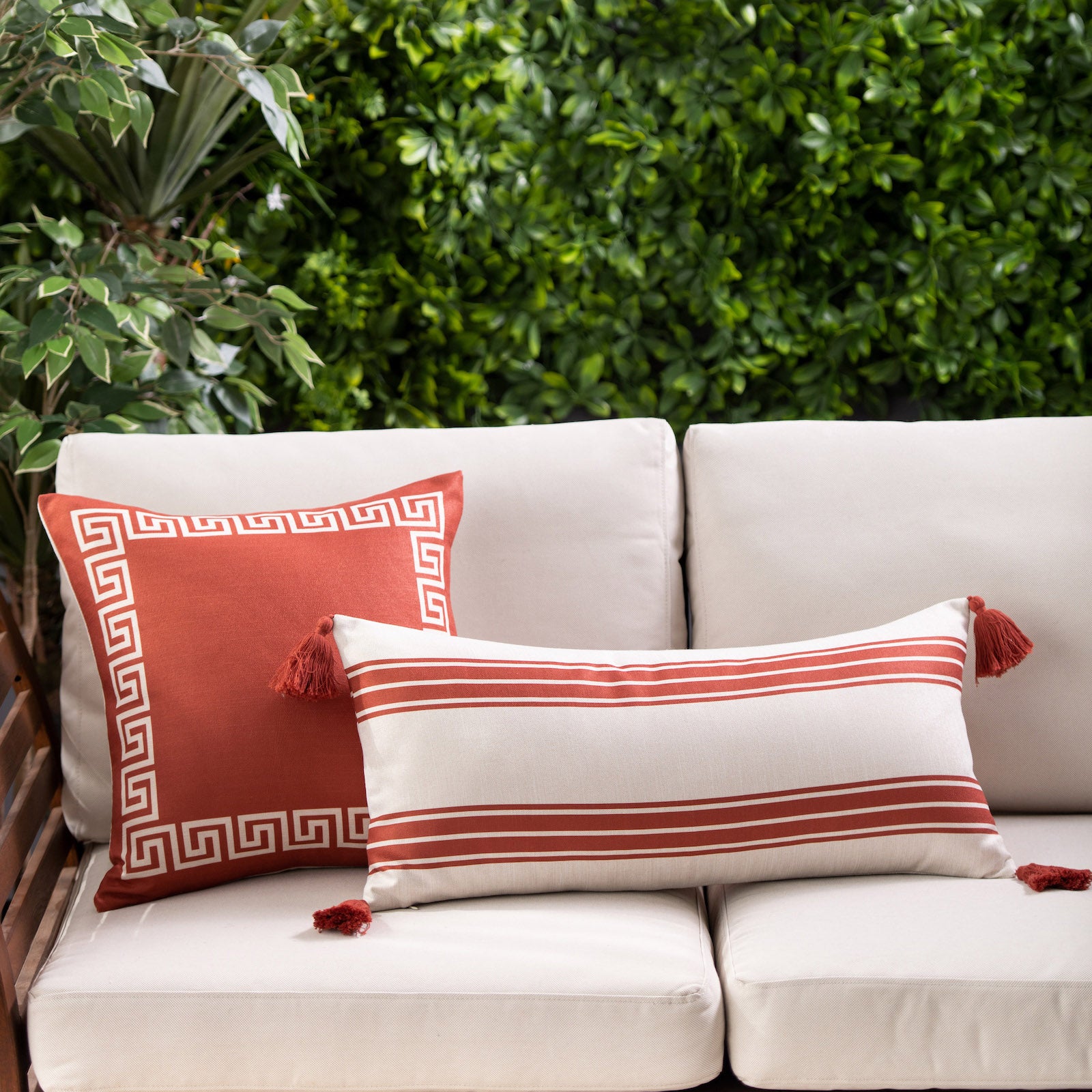 Fall Decorative Pillows, Orange, Aviv Hofdeco