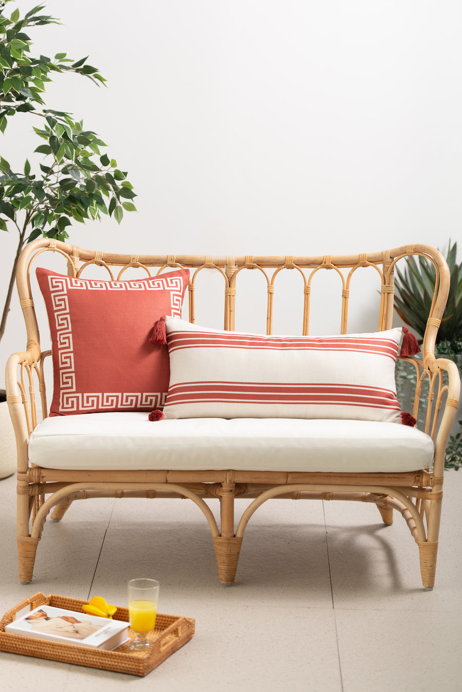 striped pillows