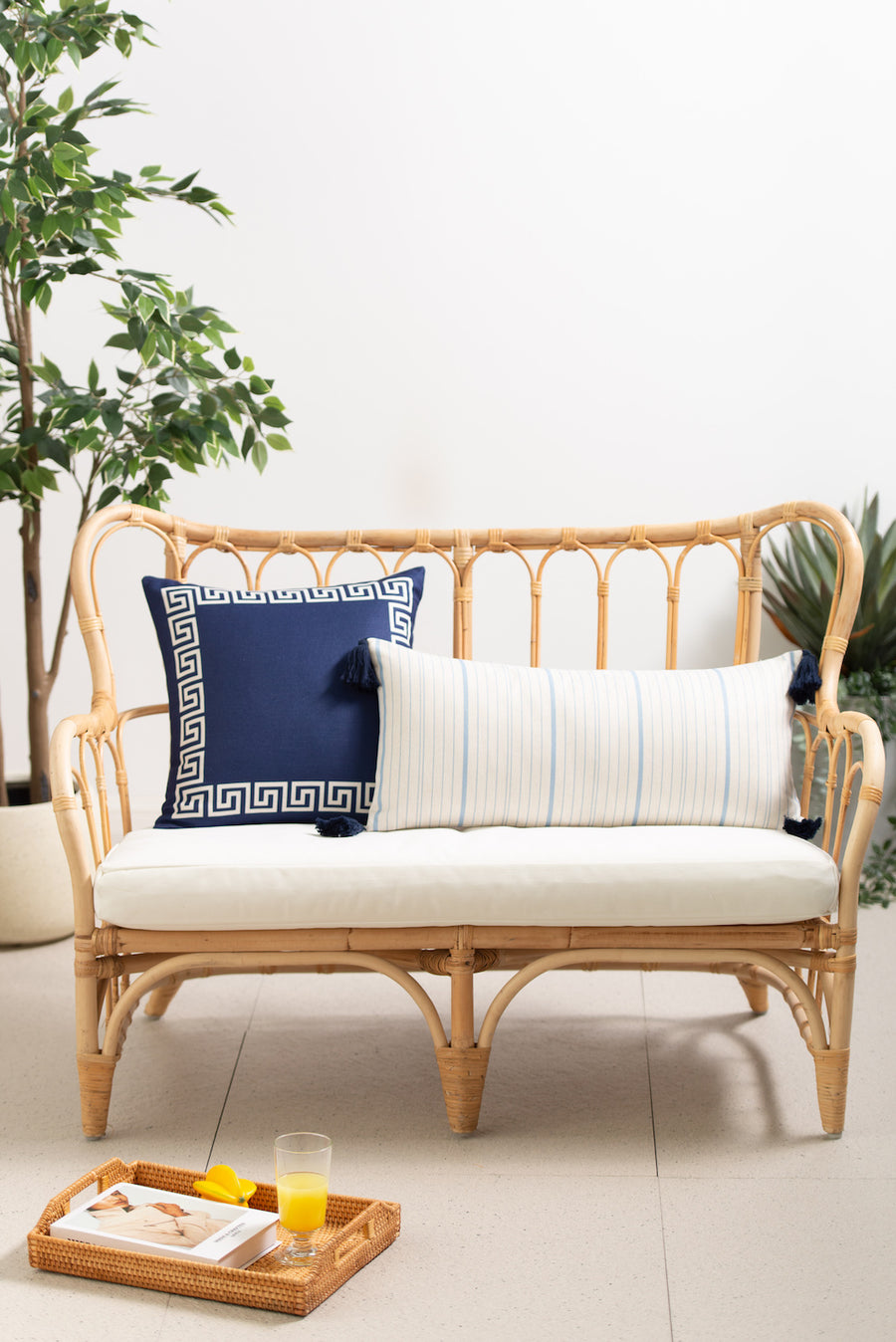 striped pillows