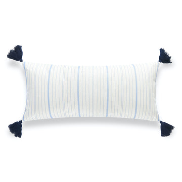 navy lumbar pillow