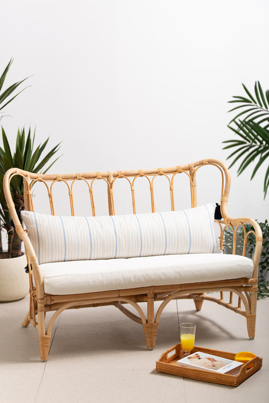 striped pillows