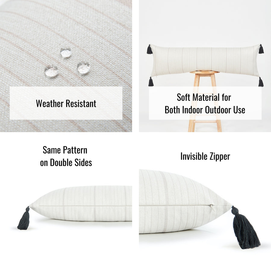 extra long lumbar pillow
