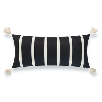 black and white outdoor pillows