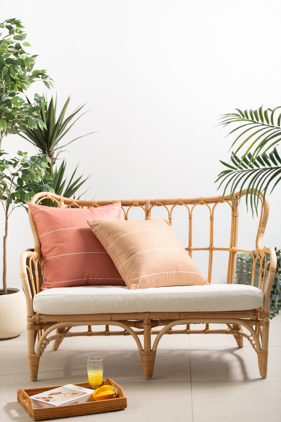 striped pillows