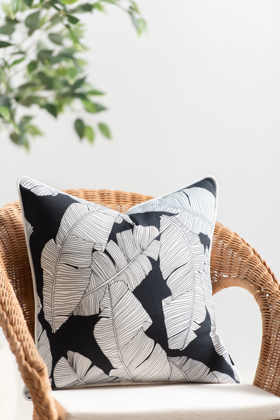 banana leaf pillow