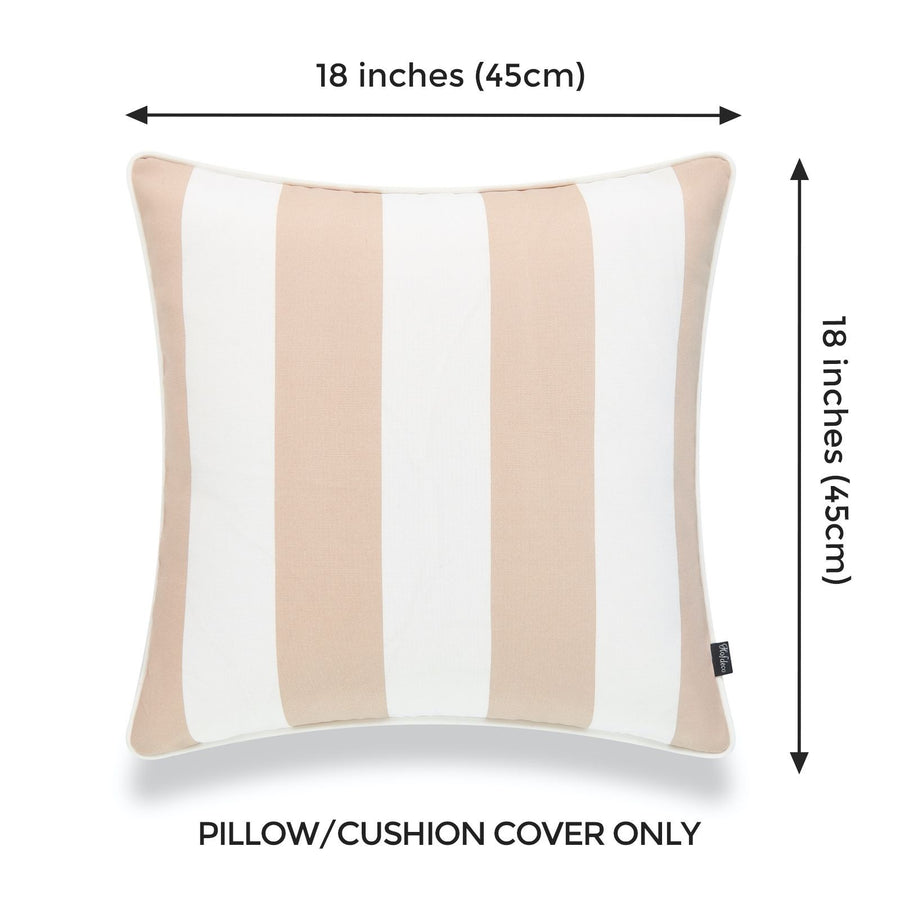 tan throw pillows