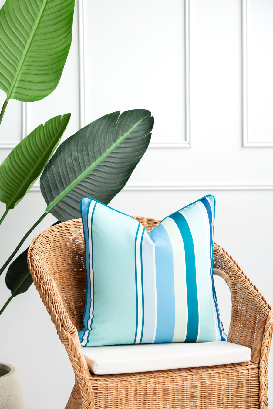 aqua outdoor pillows