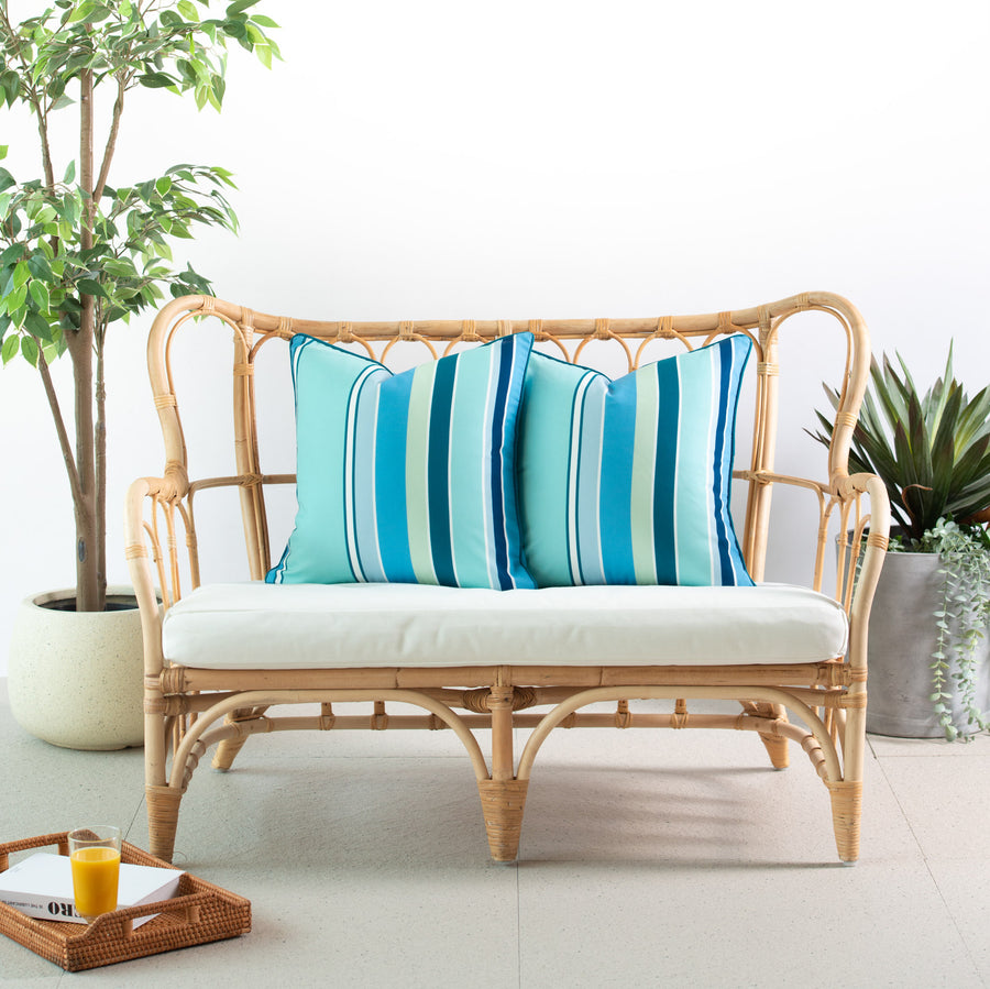 striped outdoor pillows