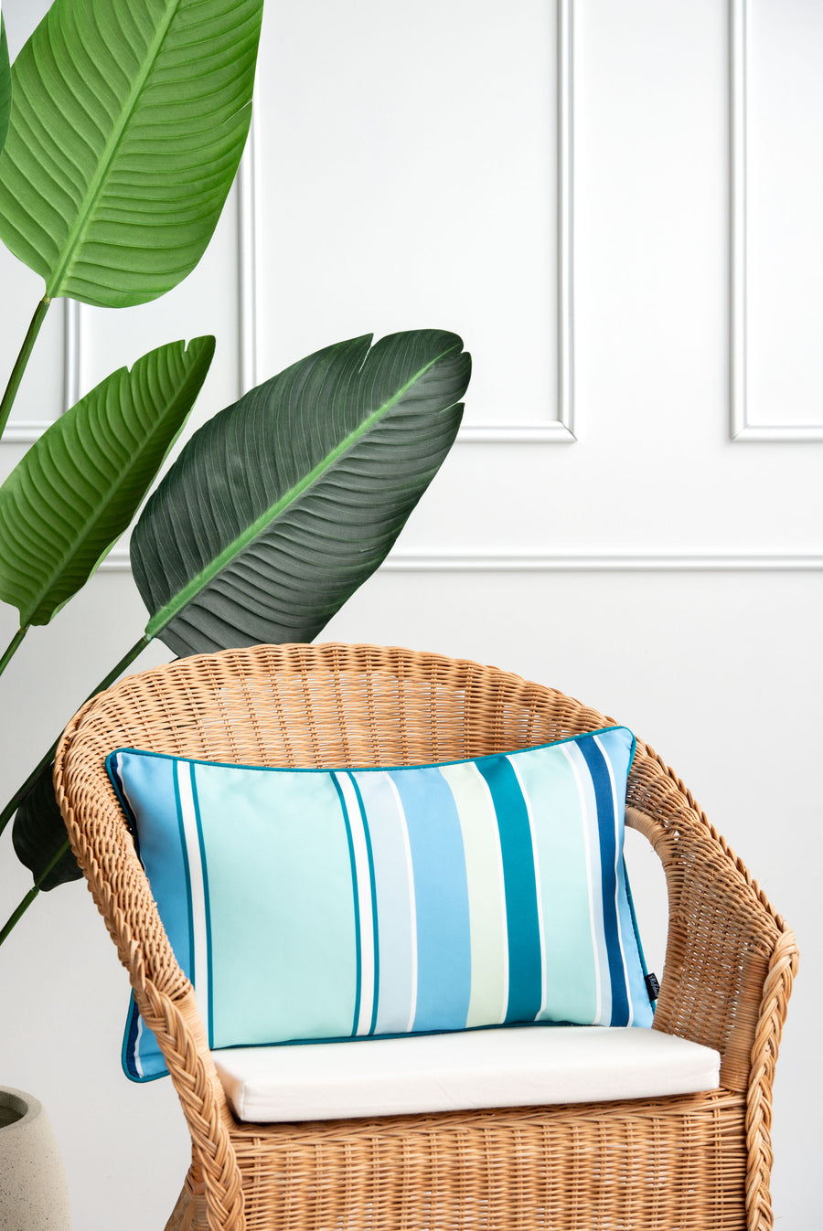 aqua outdoor pillows