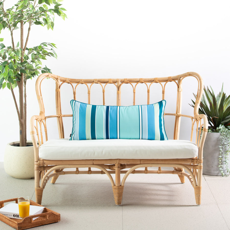 striped outdoor pillows