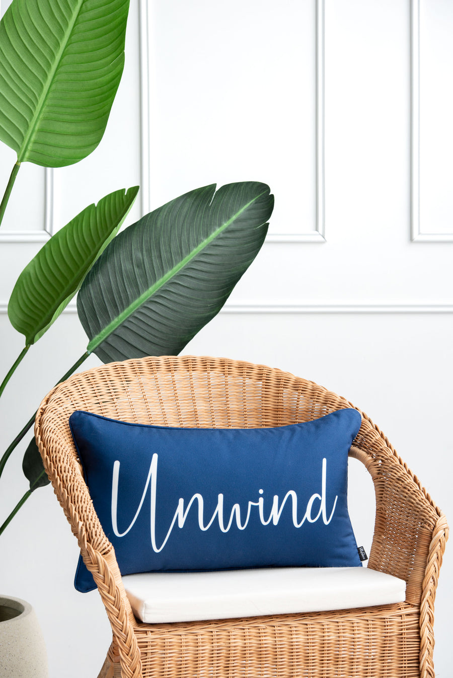 navy blue outdoor pillows
