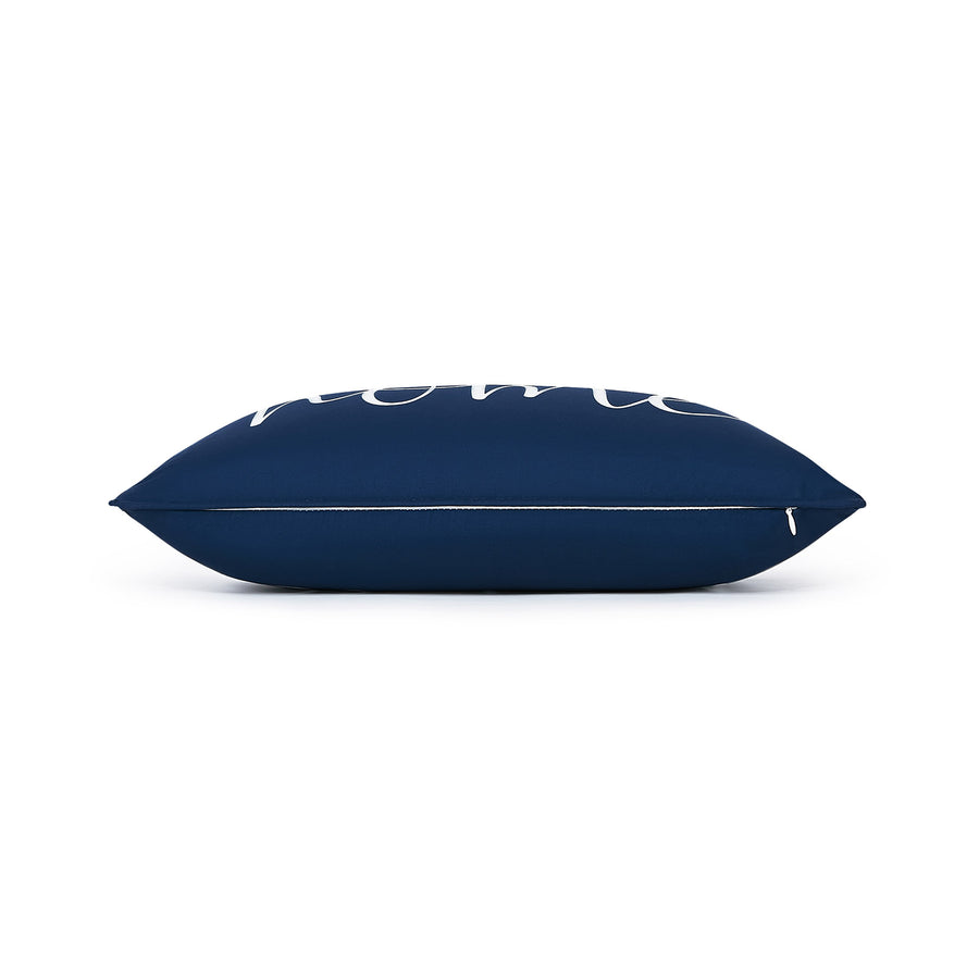 navy blue outdoor pillows