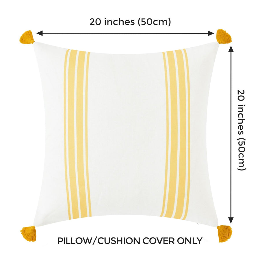 striped throw pillow