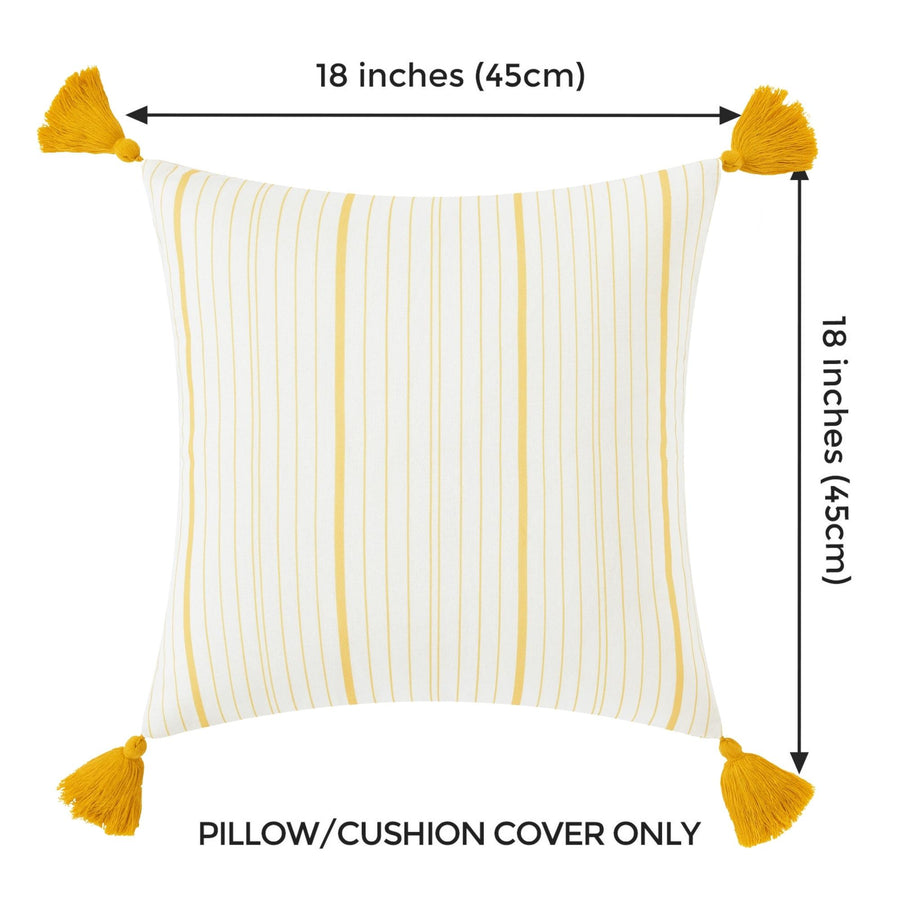 striped throw pillow