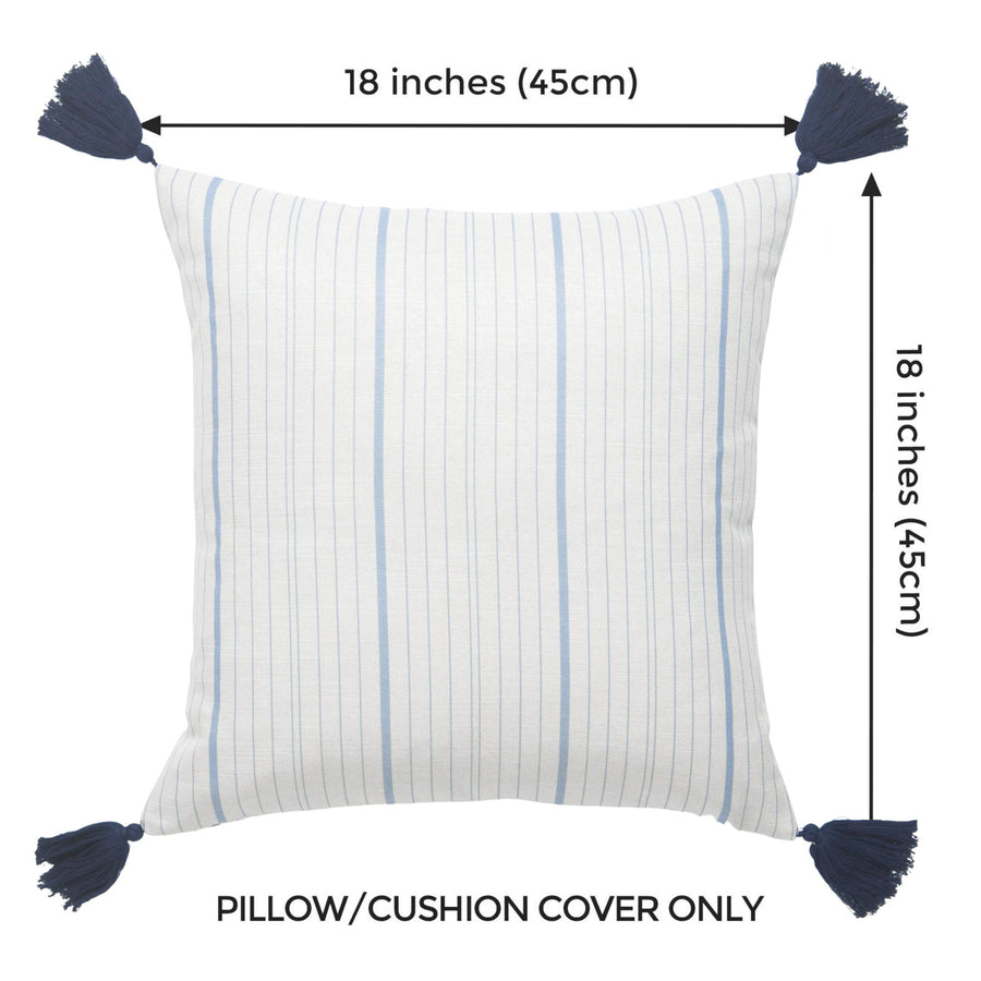 striped throw pillow