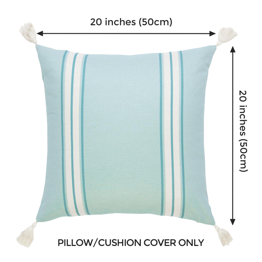 striped throw pillow
