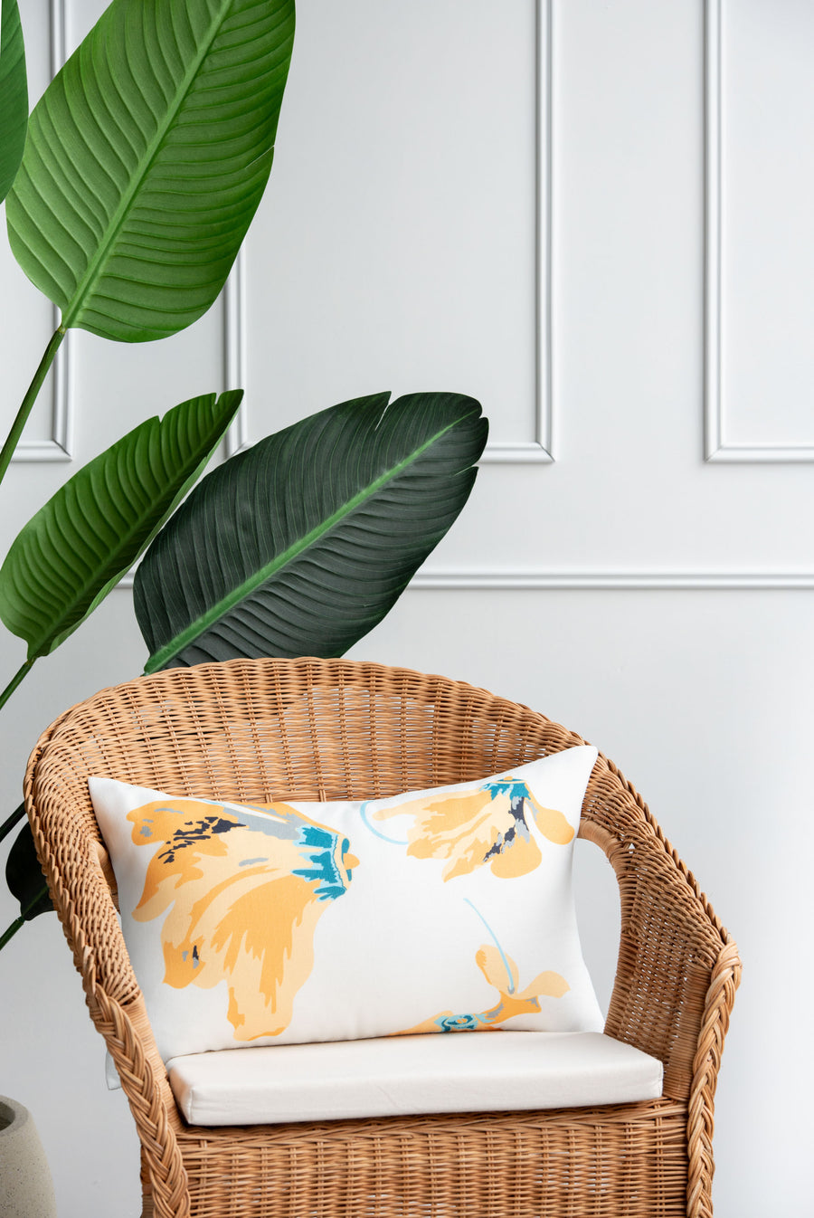 floral outdoor pillows