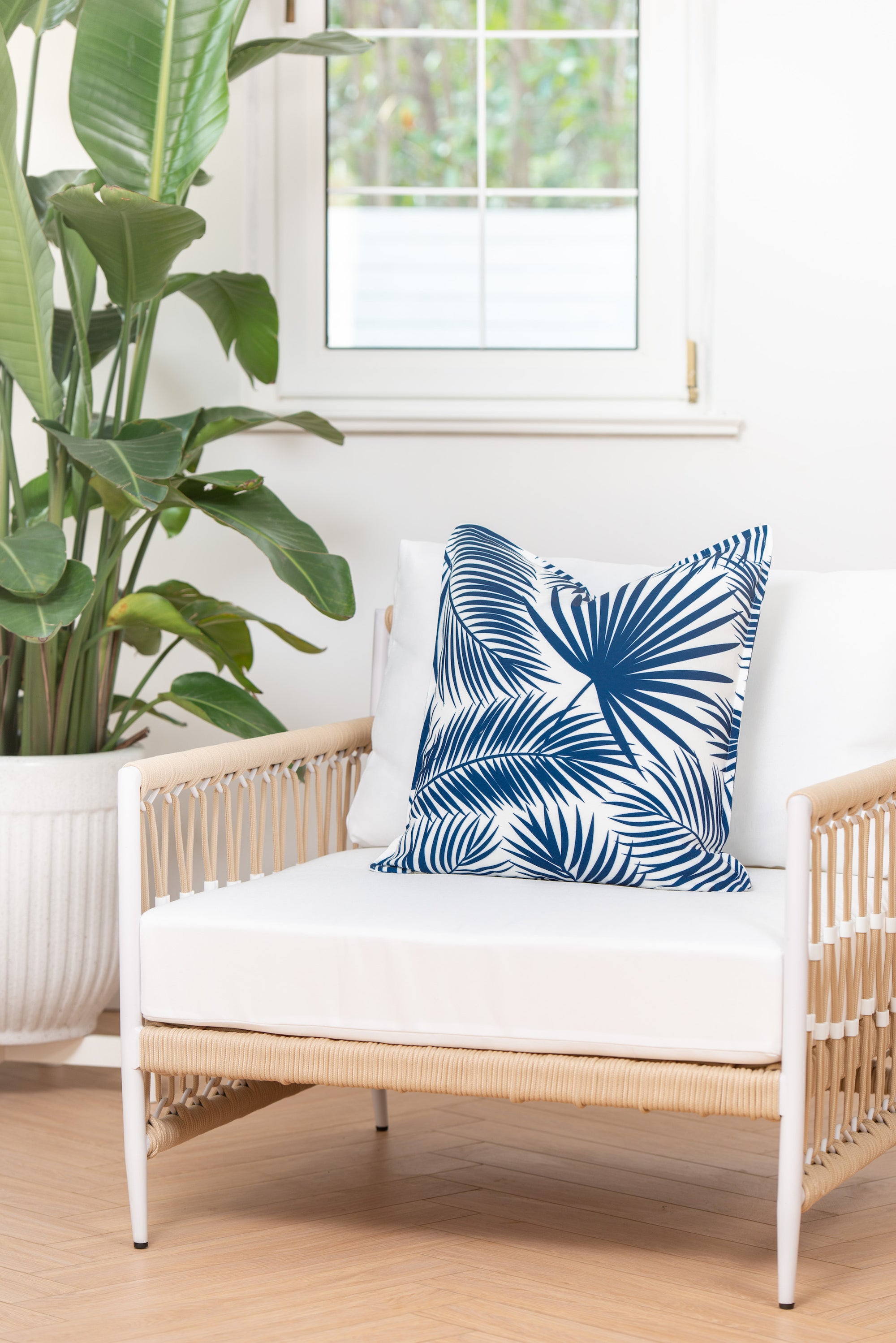 navy blue outdoor pillows