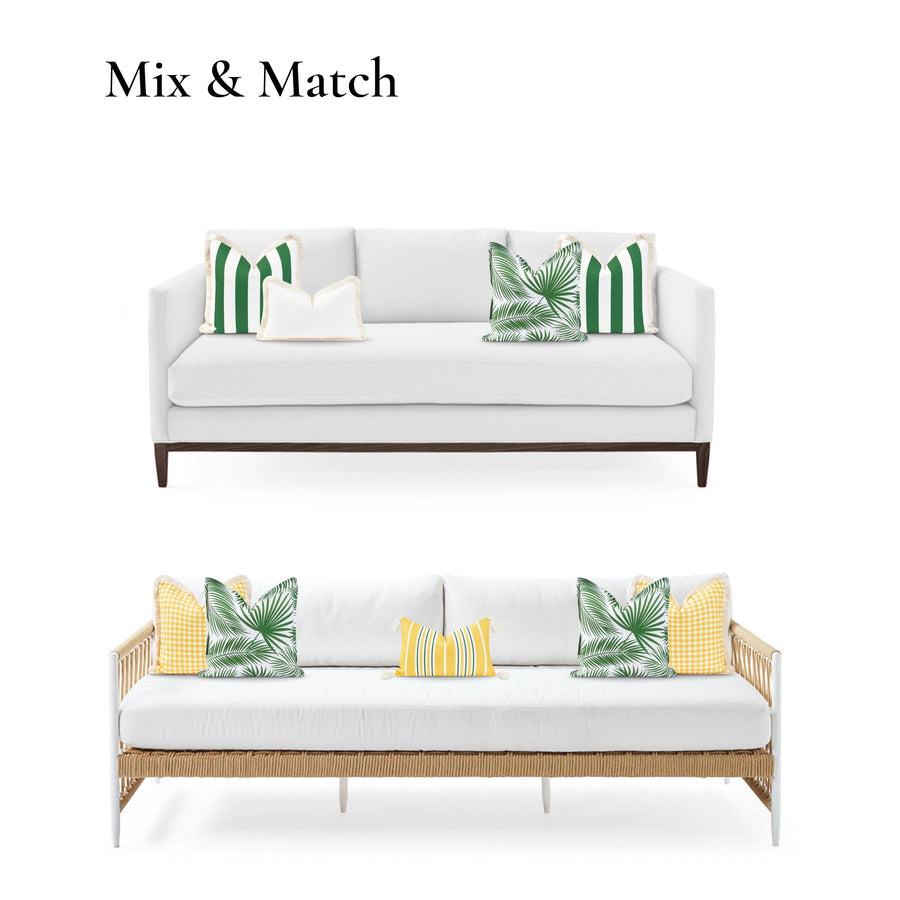 beachy outdoor pillows
