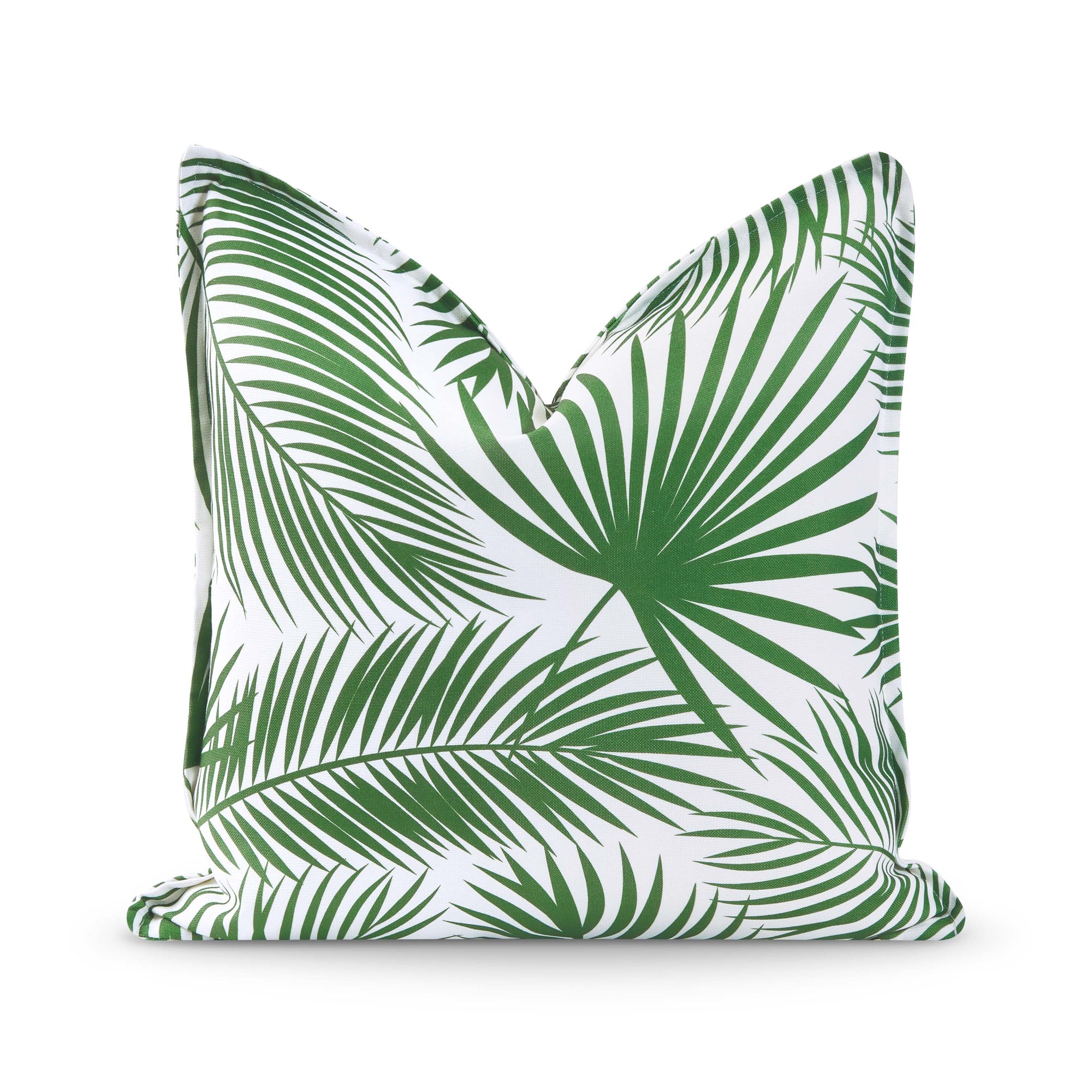 green throw pillow cover