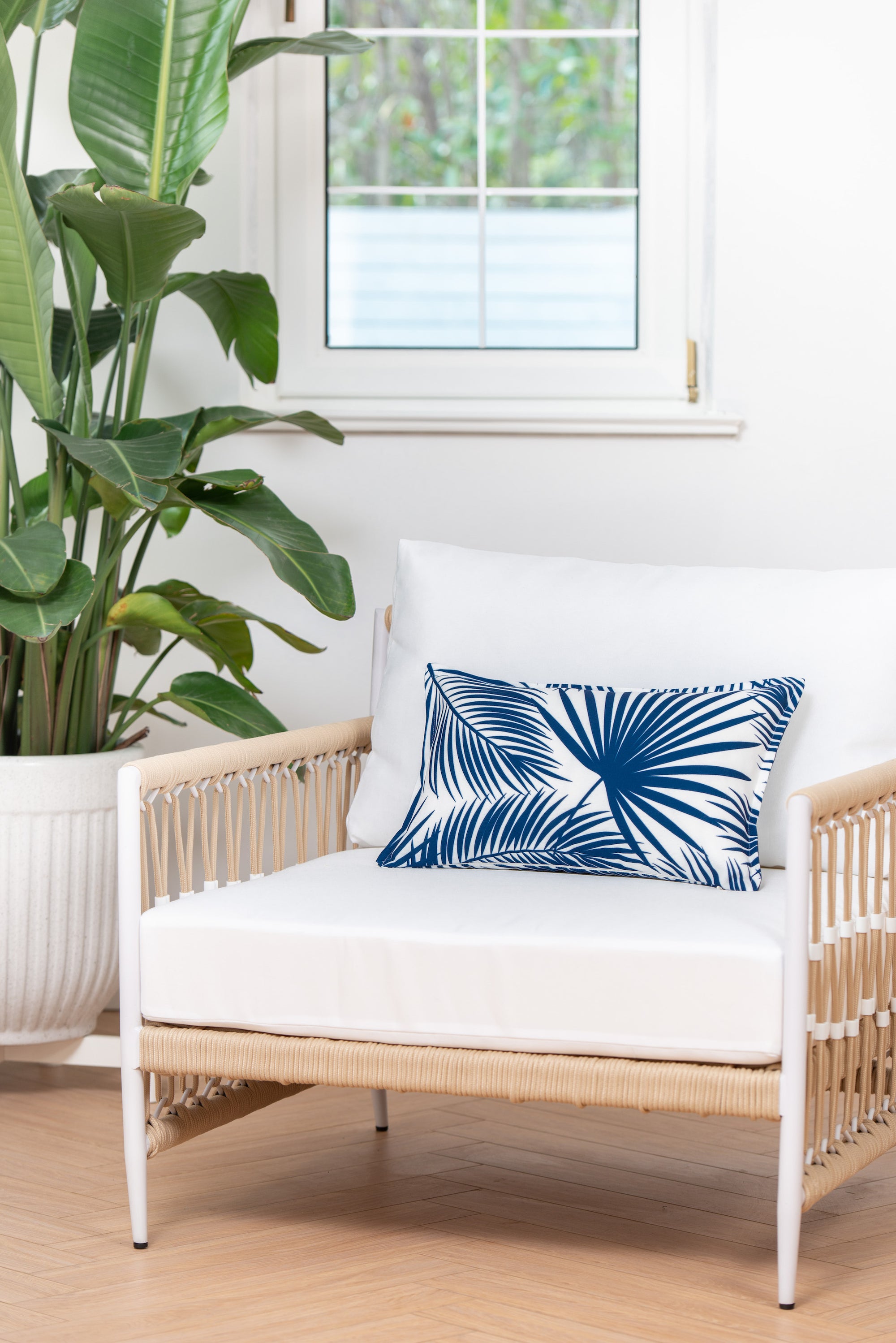 navy blue outdoor pillows