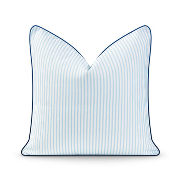 striped pillow cover