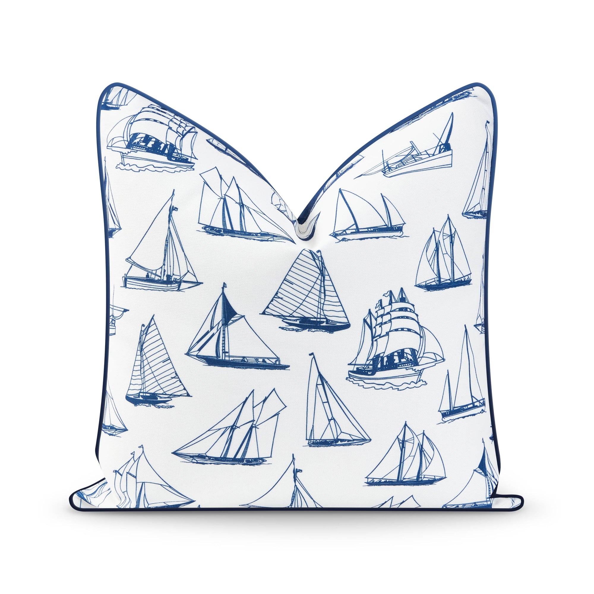 nautical pillow cover