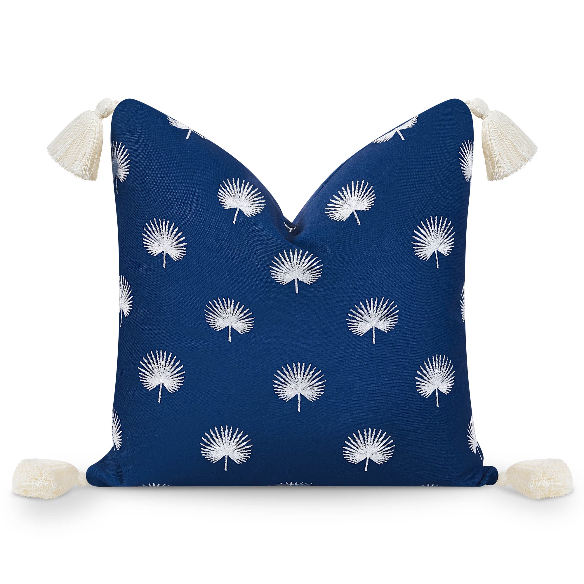 navy throw pillow