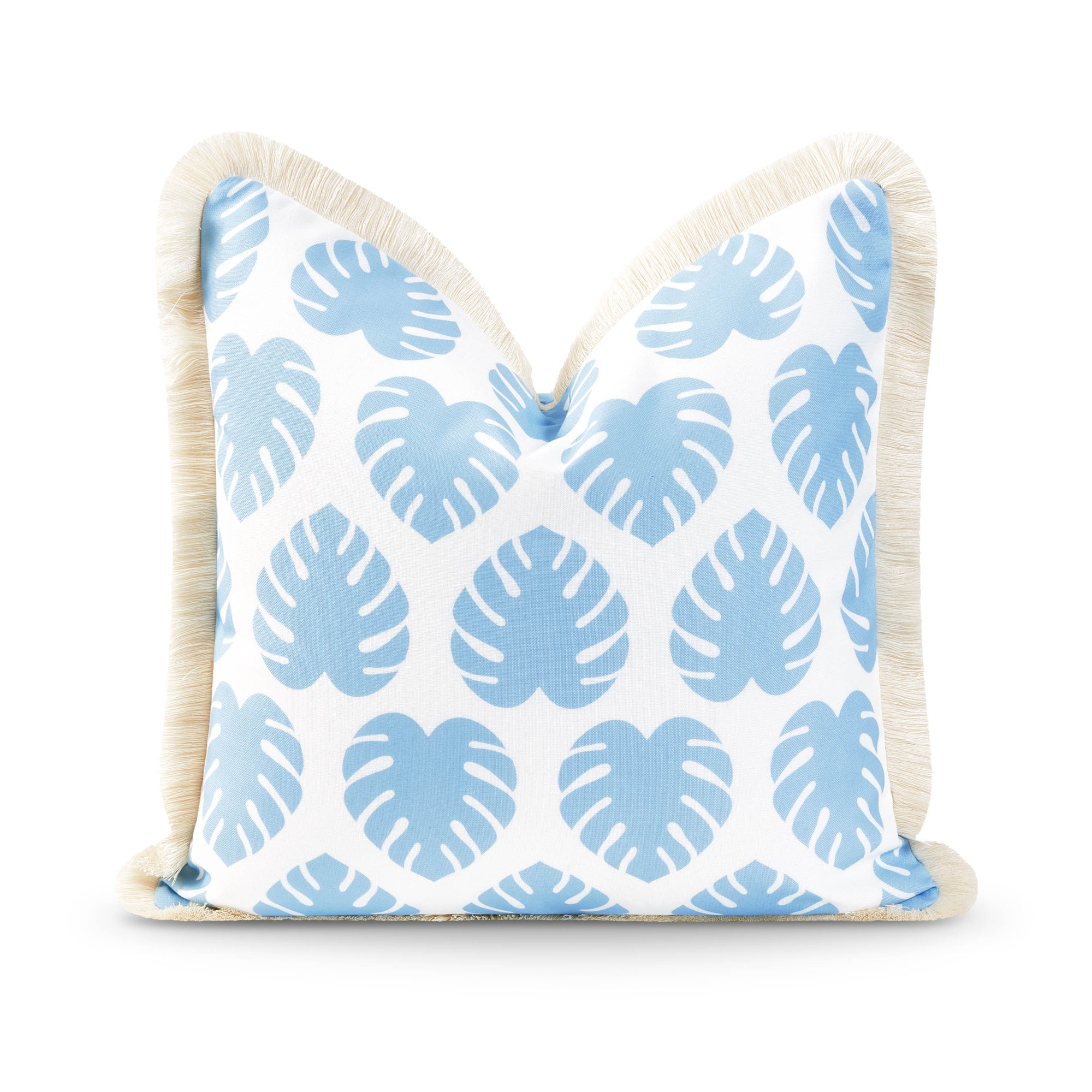 fringe pillow cover