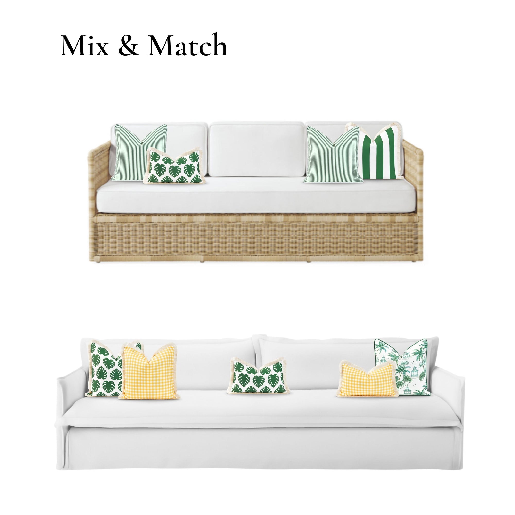 coastal pillow covers