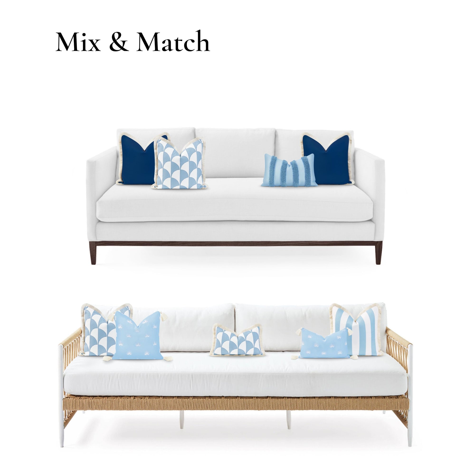 coastal pillow covers