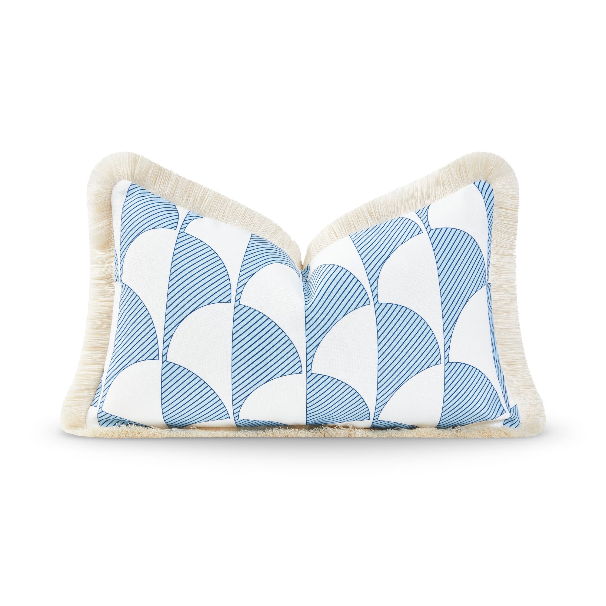 fringe pillow case