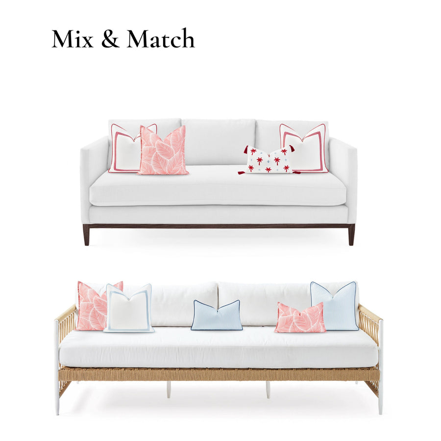 beachy outdoor pillows
