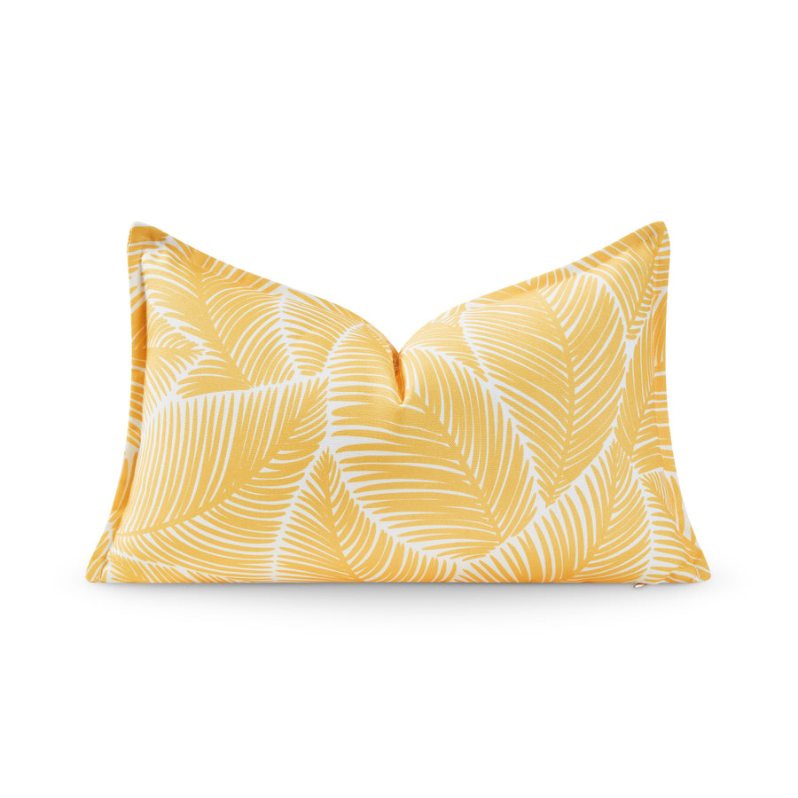 pale yellow pillow cover