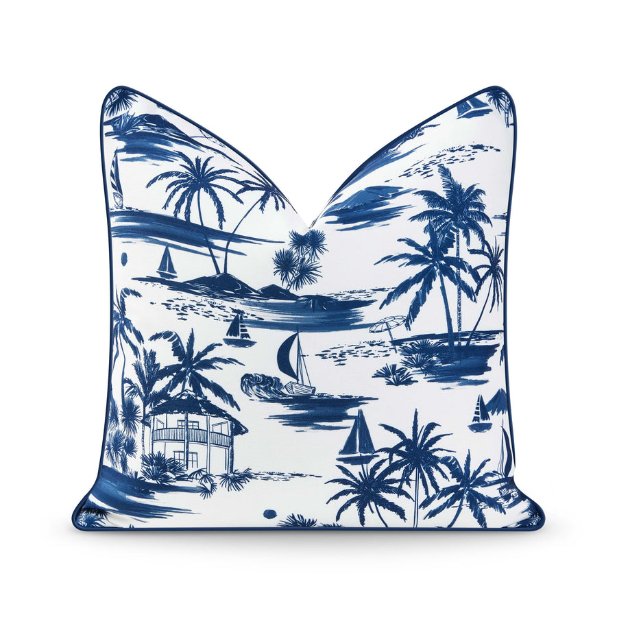 chinoiserie pillow cover