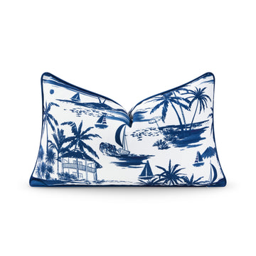 beach pillow cover