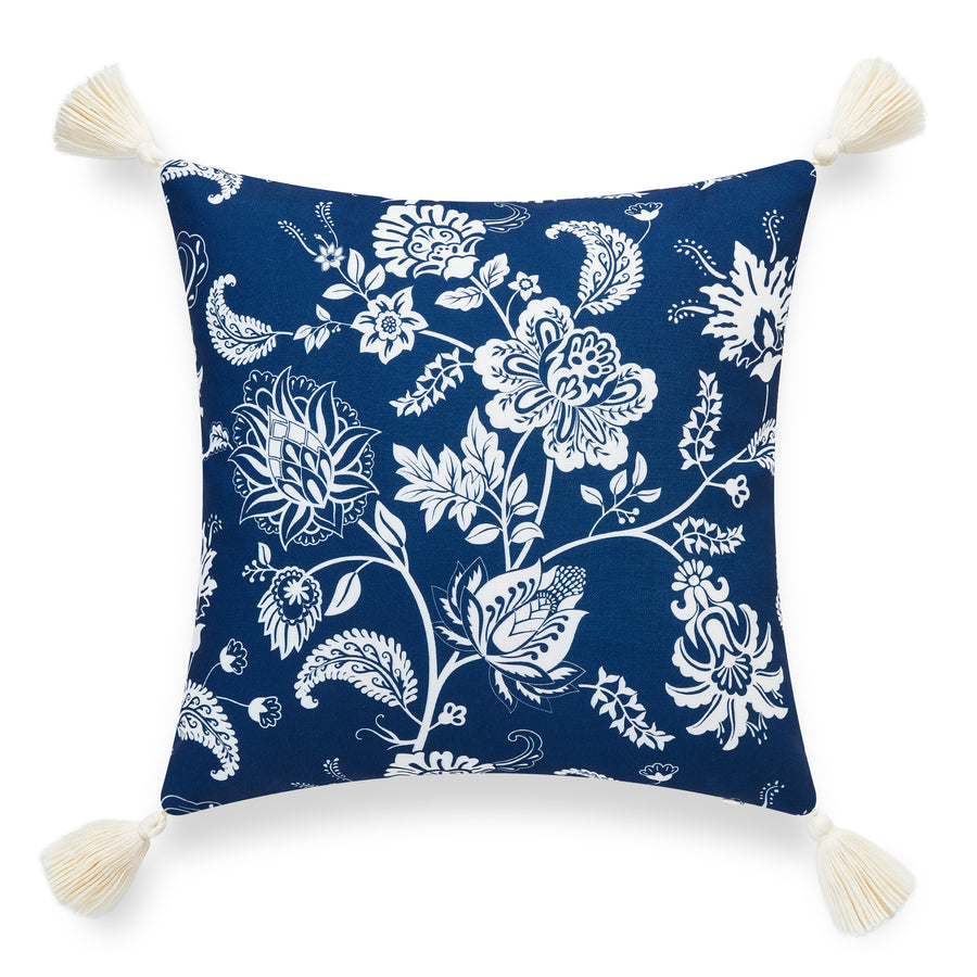 flower throw pillow
