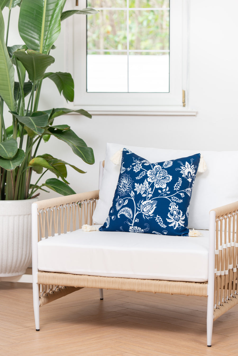 floral outdoor pillows