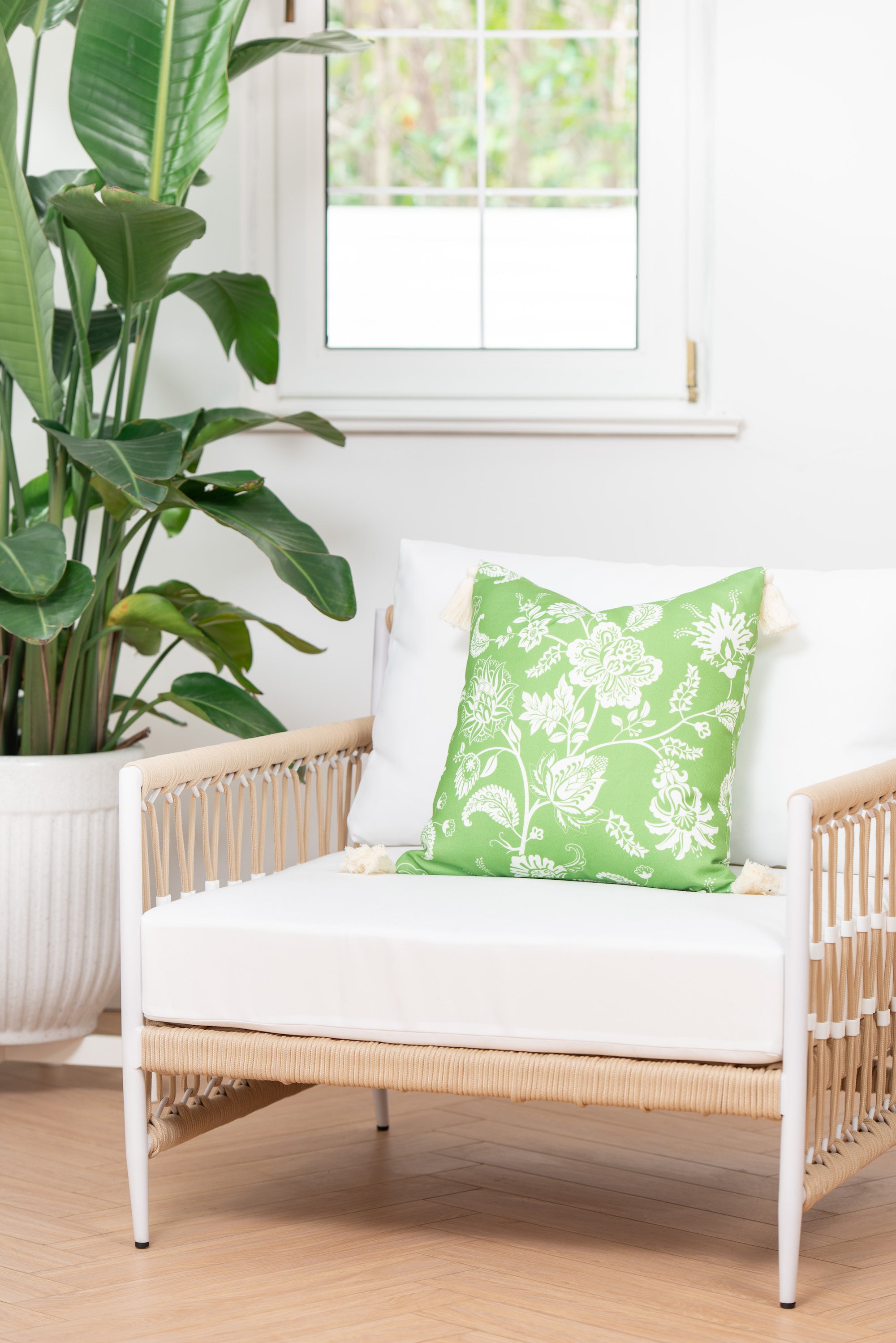 floral outdoor pillows