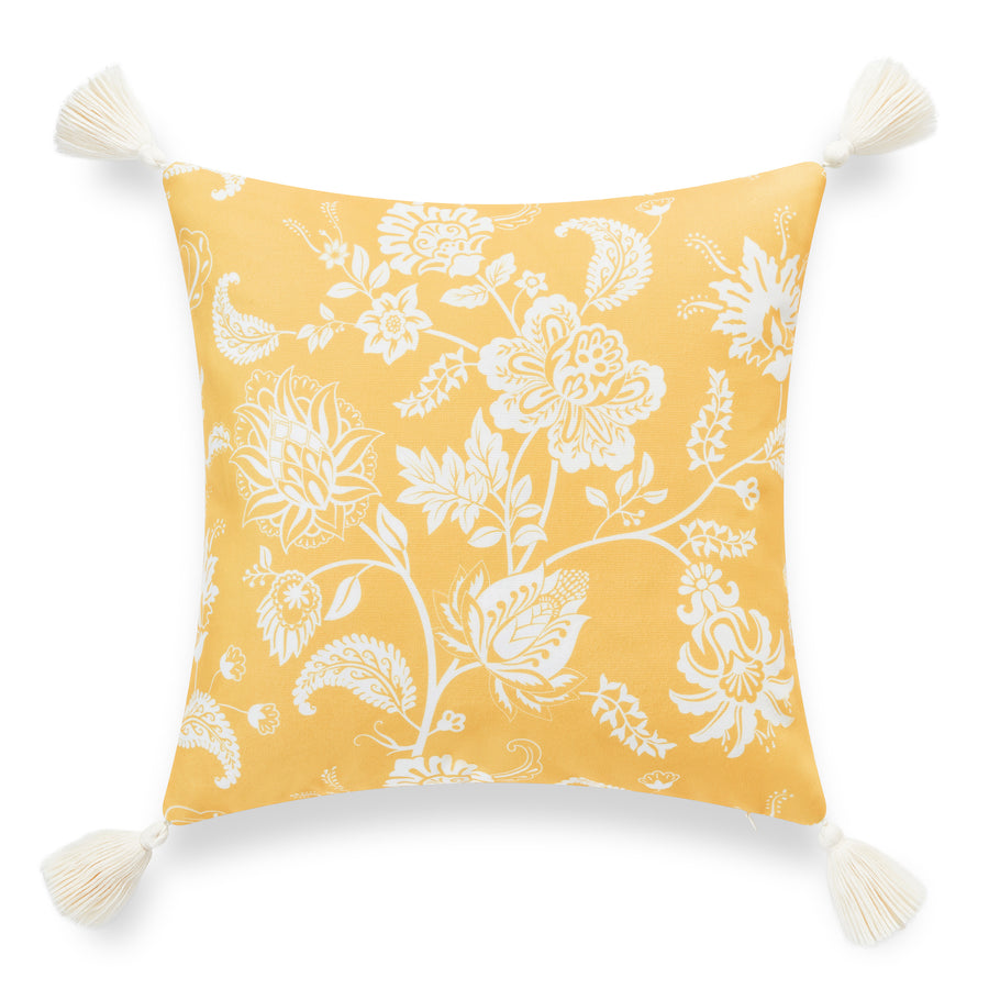 flower throw pillow