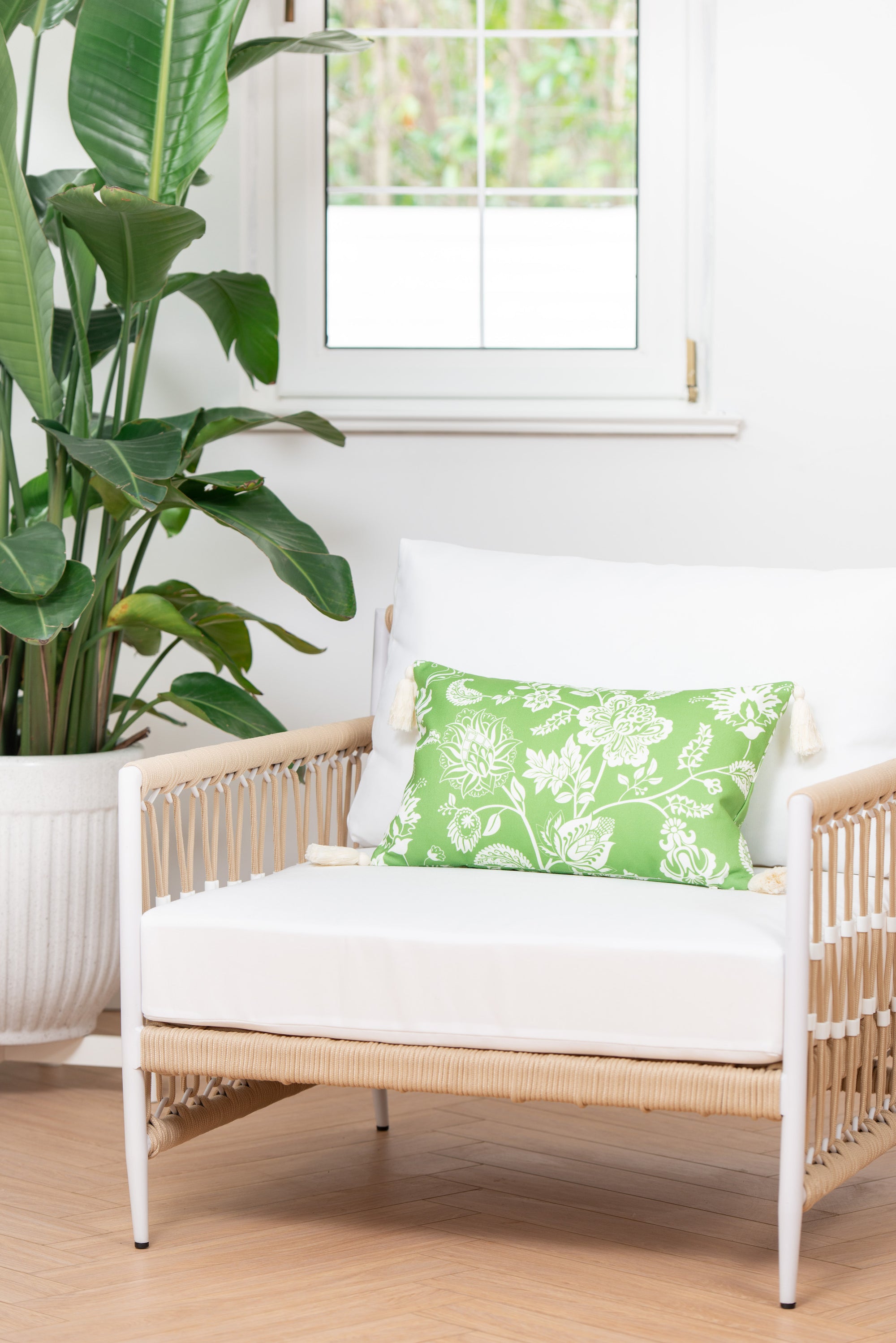 floral outdoor pillows