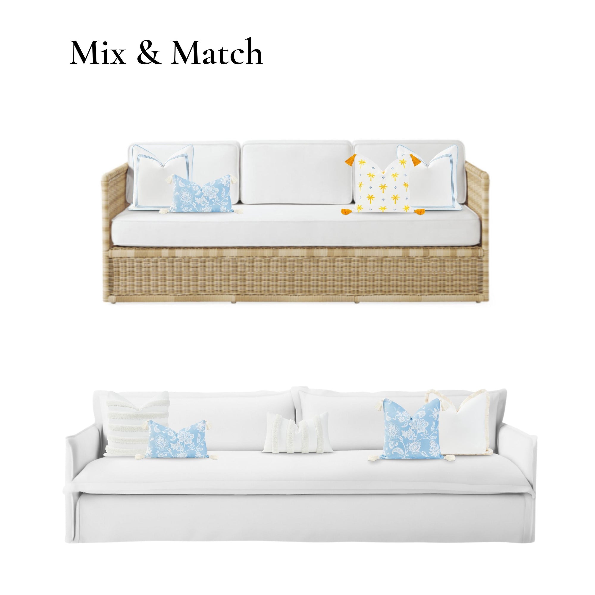 floral pillow cases