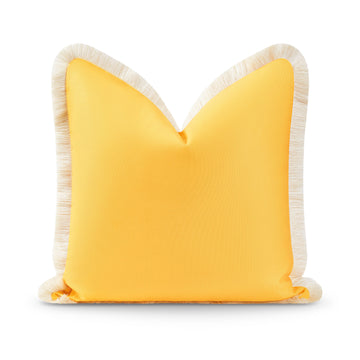 yellow pillow cover