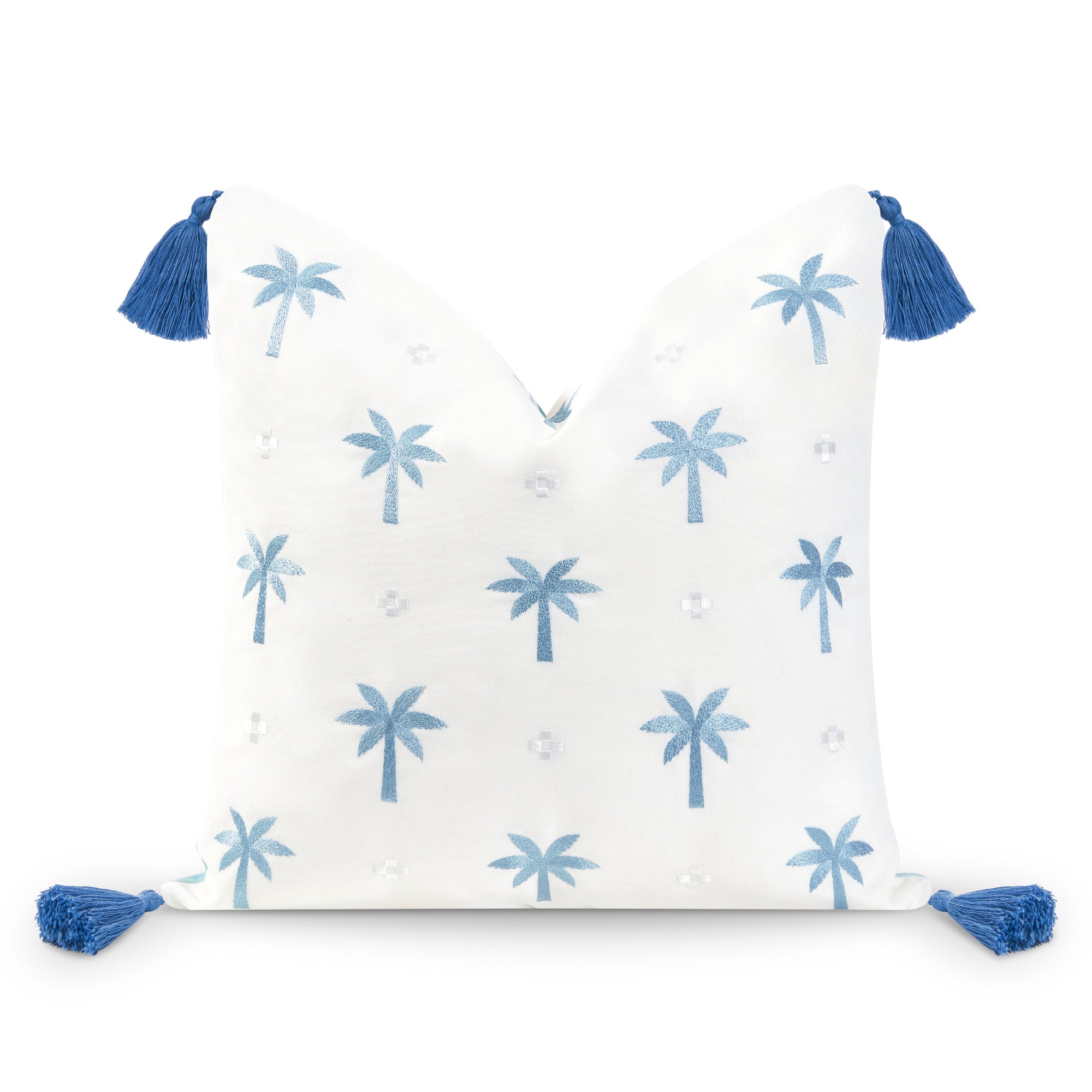 palm tree pillow cover