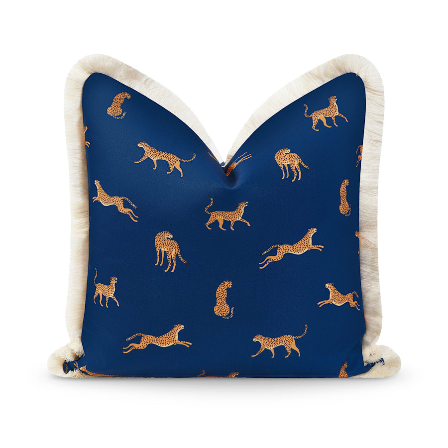 leopard pillow cover